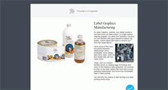 Desktop Screenshot of labelgraphicsmfg.com