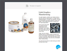 Tablet Screenshot of labelgraphicsmfg.com